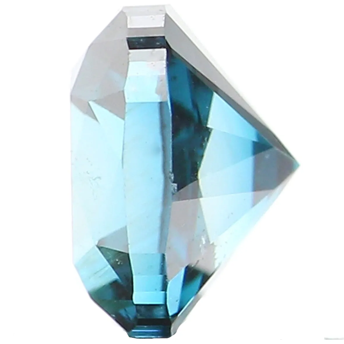 0.41 Ct Natural Loose Diamond, Cushion Diamond, Blue Diamond, Polished Diamond, Brilliant Cut Diamond, Rustic Diamond, Antique D