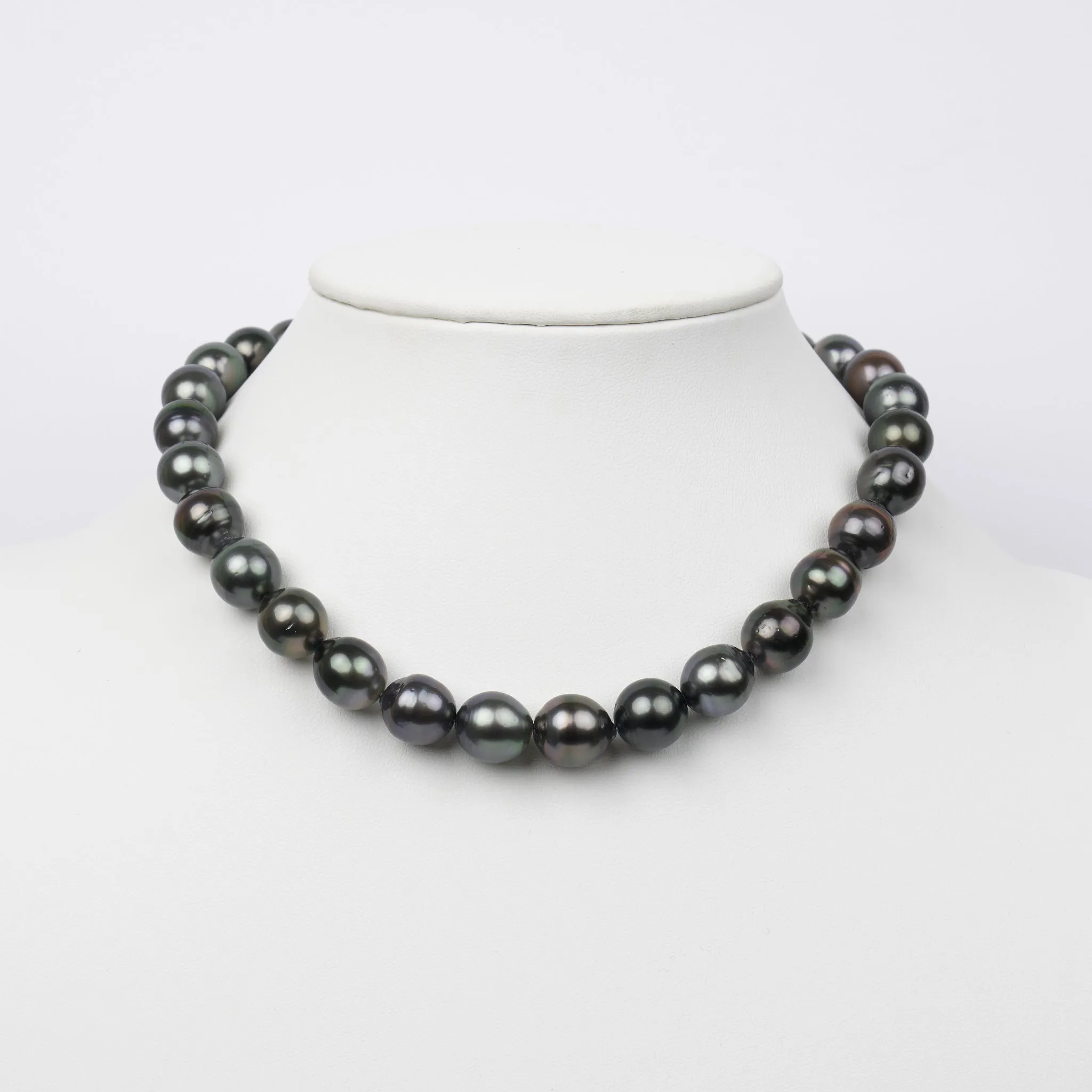 11.9-12.9 mm AA+/AAA Tahitian Drop Pearl Necklace