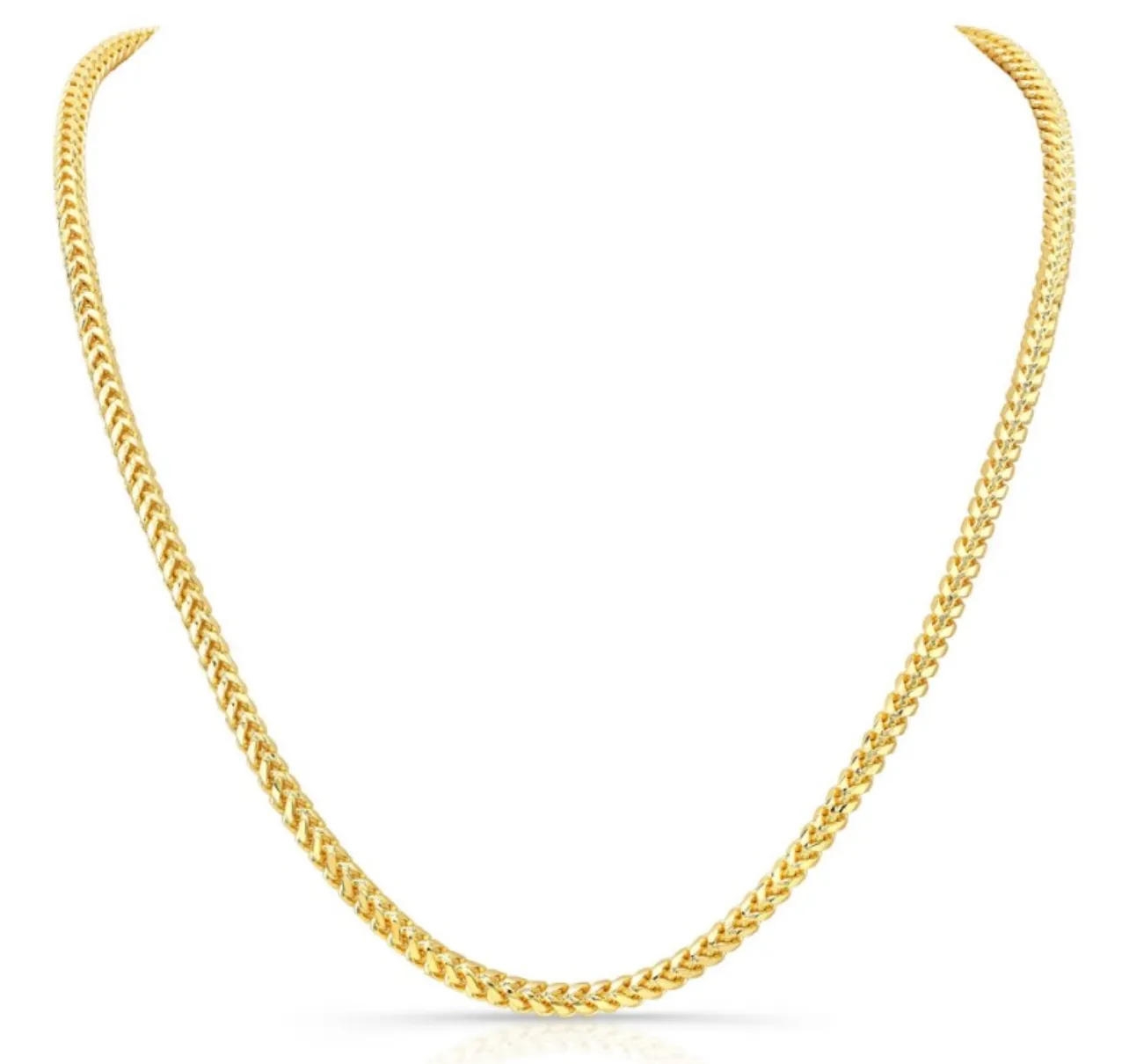 14K YELLOW GOLD MIAMI CUBAN NECKLACE