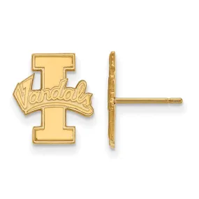 14k Yellow Gold University of Idaho Small Post Earrings