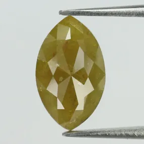 1.65 Ct Natural Loose Diamond Marquise Yellow Color I3 Clarity 11.10 MM KDL8849