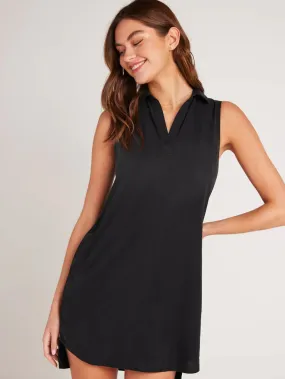 A-Line Sleeveless Dress - Vintage Black