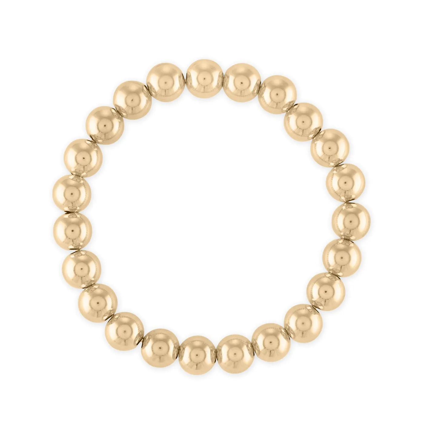 Alexa Leigh 8mm Gold Ball Bracelet