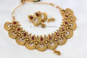 Antique Gold Necklace Set