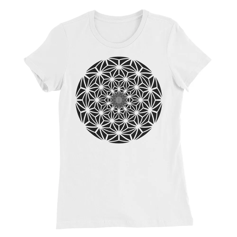 ASANOA SPHERE GRAPHIC SLIM FIT T