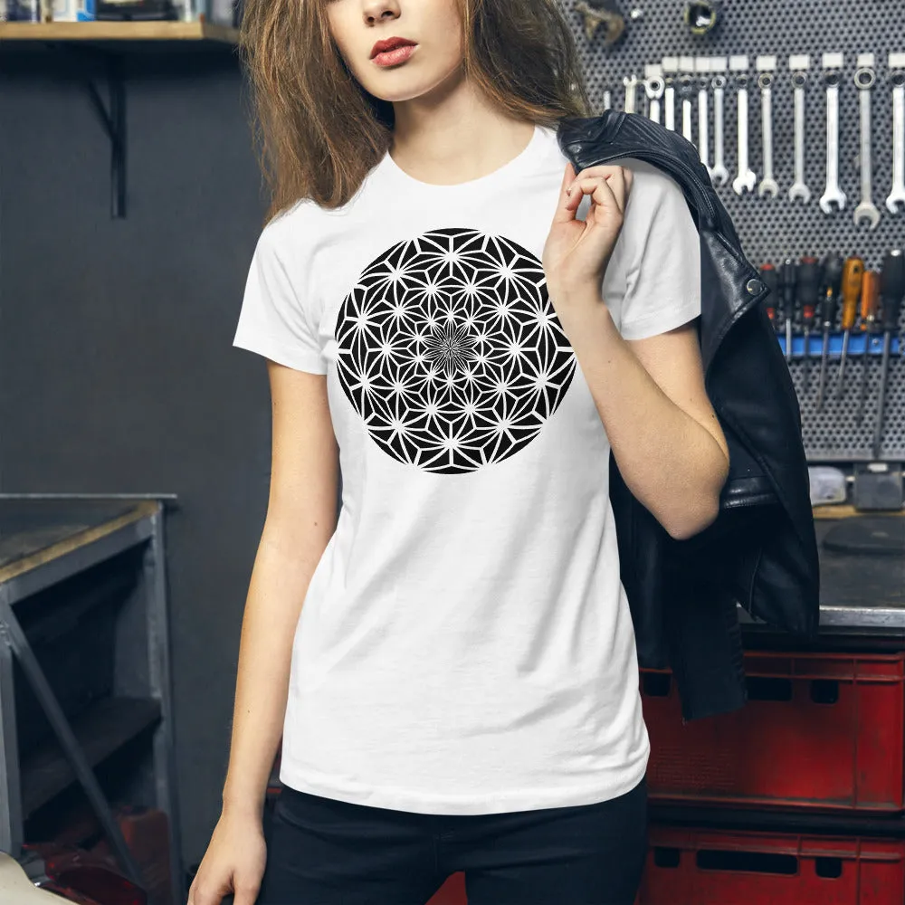 ASANOA SPHERE GRAPHIC SLIM FIT T