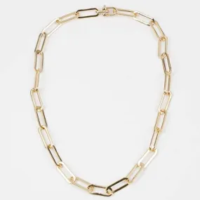 Austin Chunky Paperclip Necklace