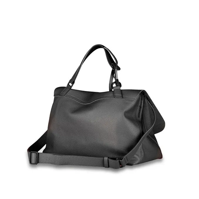 BAG POSTINA S PURA HOOKED Woman Black Etna