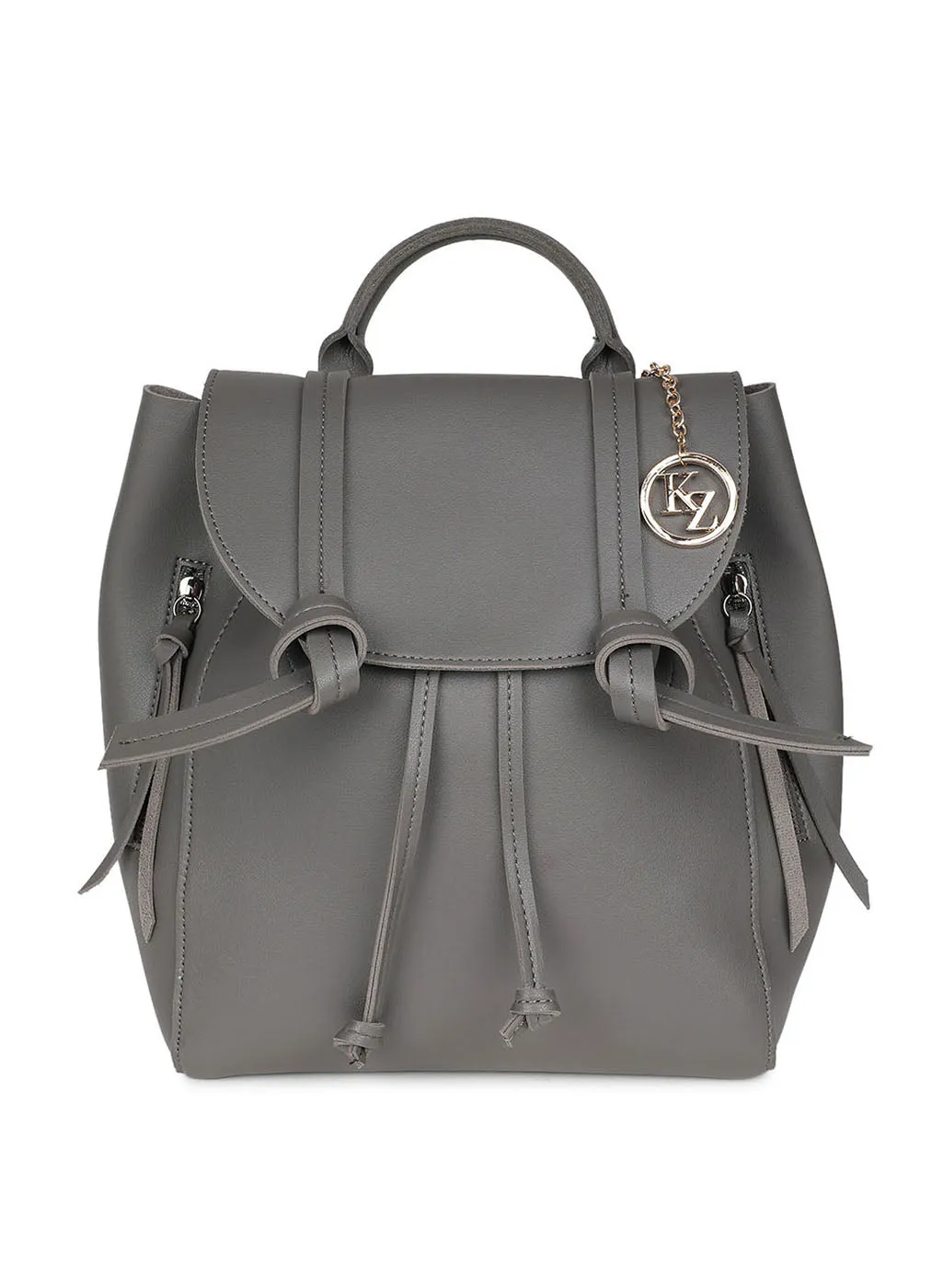 Basic Grey Color Backpack