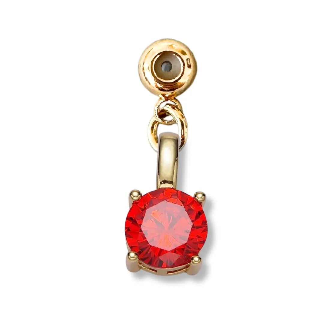 Birthstone Drop Charm - Kinsey Charm Bar