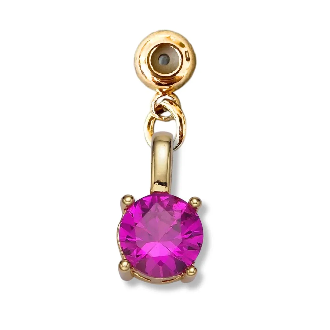 Birthstone Drop Charm - Kinsey Charm Bar