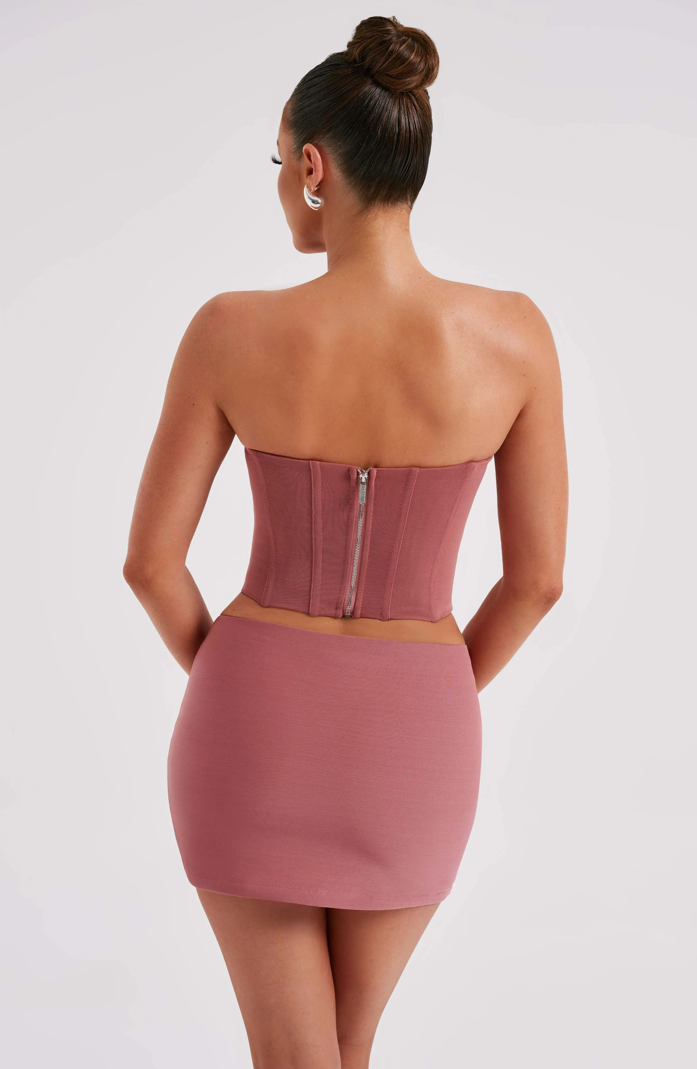 Cami Corset - Rose Pink