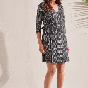 Capri Reversible Wrap Dress