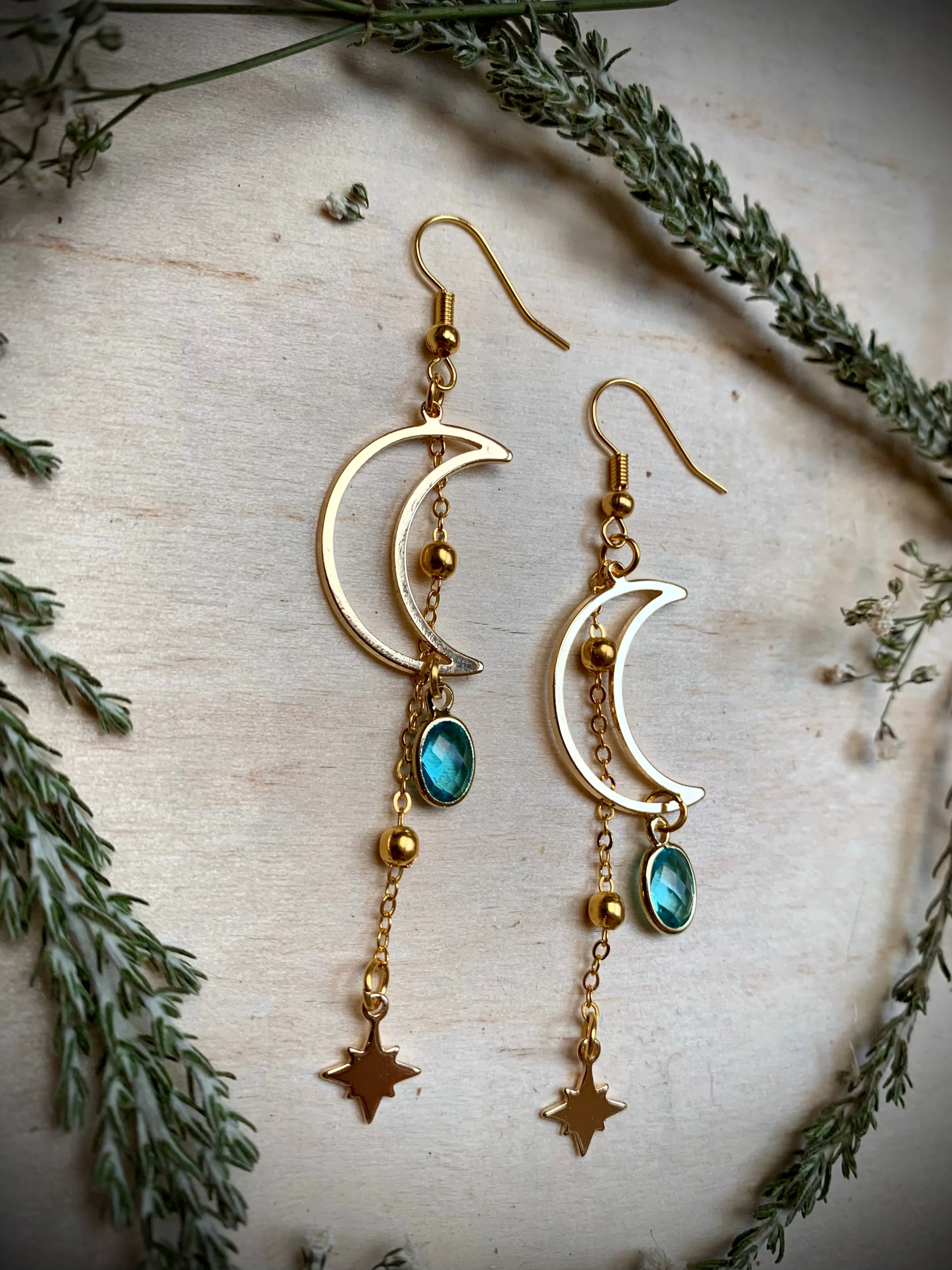 Celestial Blue Earrings