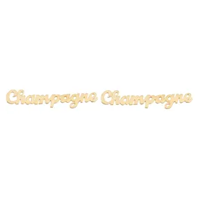 Champagne Earrings