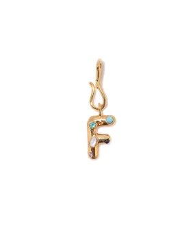 Confetti Letter “F” Mood Charm