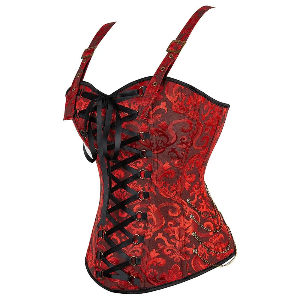 Corset Queen Hawren (Red)