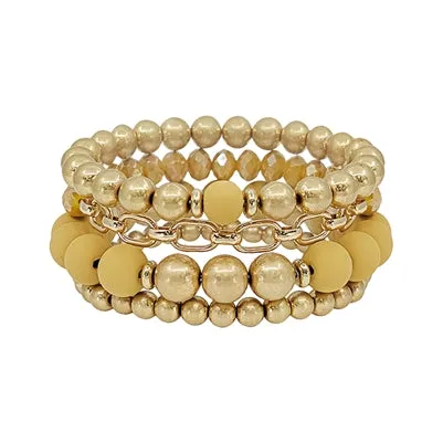 Crystal Stretch Bracelet Set