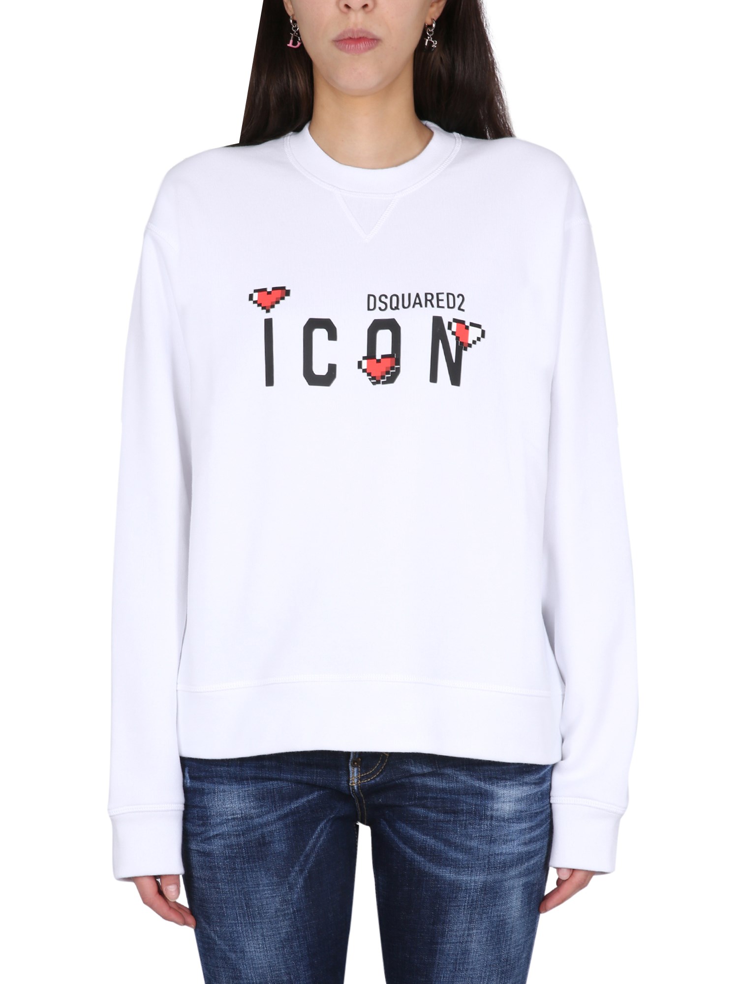 DSQUARED    ICON GAME LOVER SWEATSHIRT