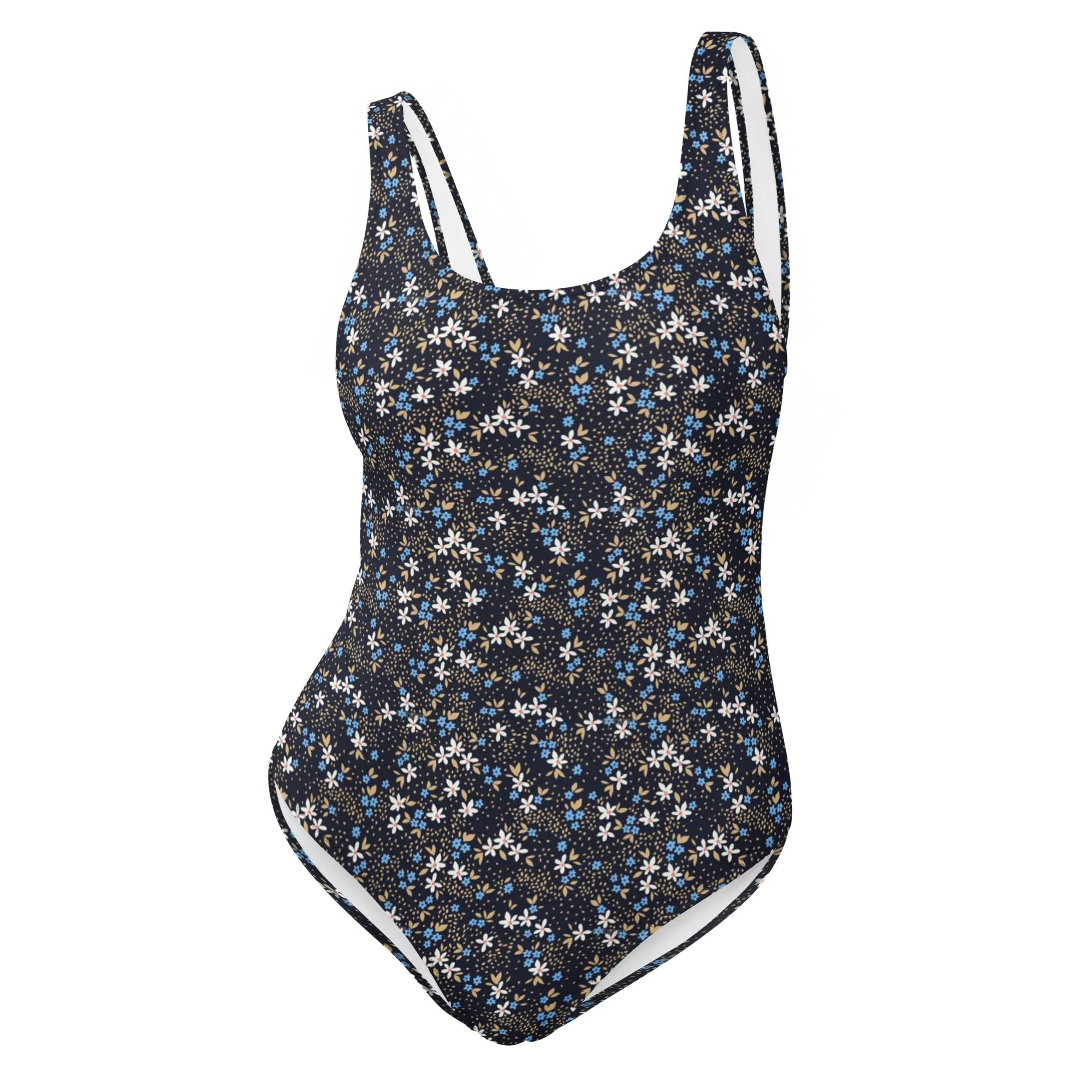 FLORIDA ECO ONE PIECE SWIMSUIT - NIGHT DAISIES