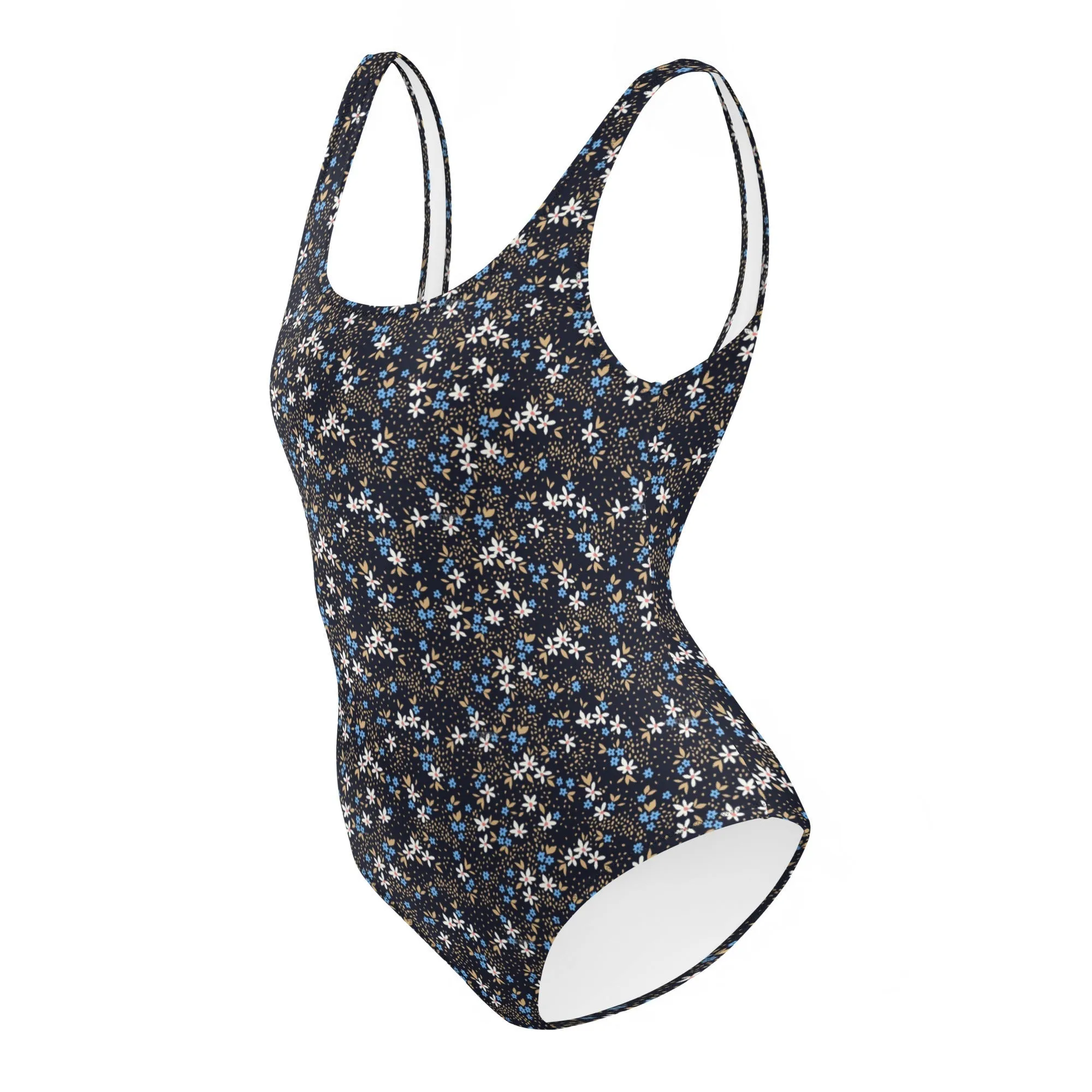 FLORIDA ECO ONE PIECE SWIMSUIT - NIGHT DAISIES