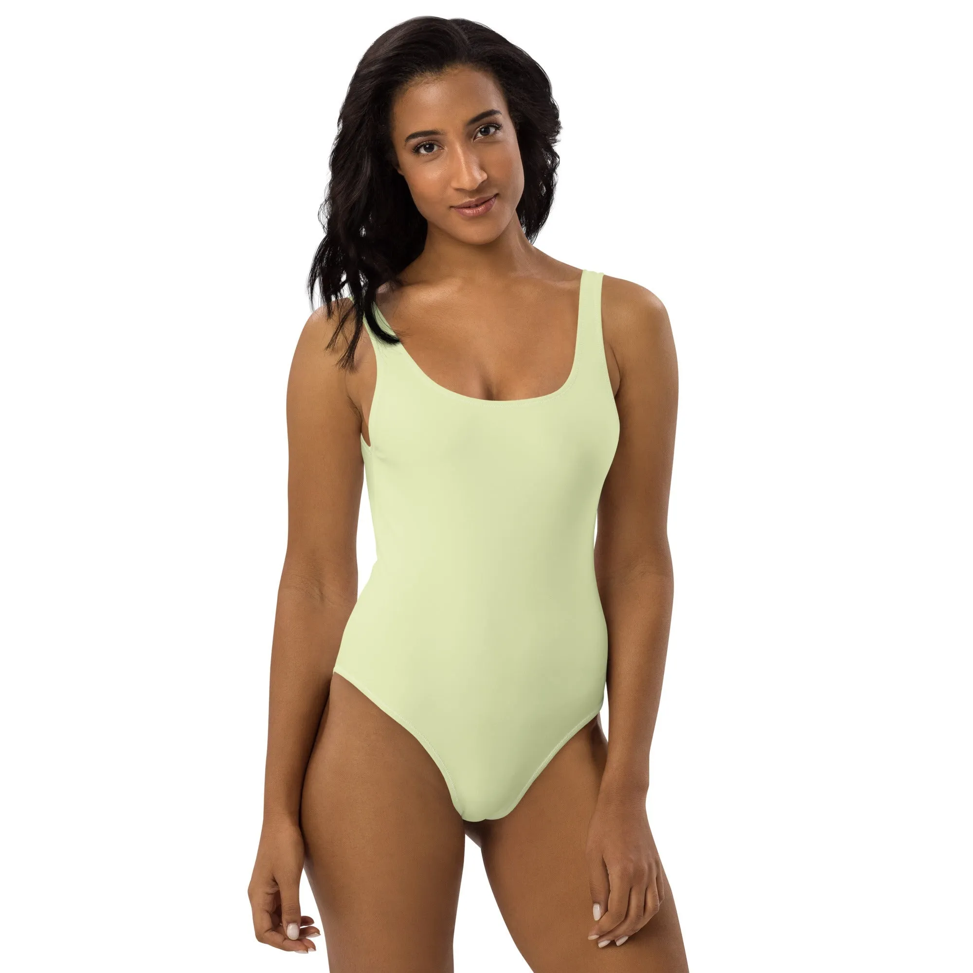 FLORIDA ECO ONE PIECE SWIMSUIT - PASTEL LIME