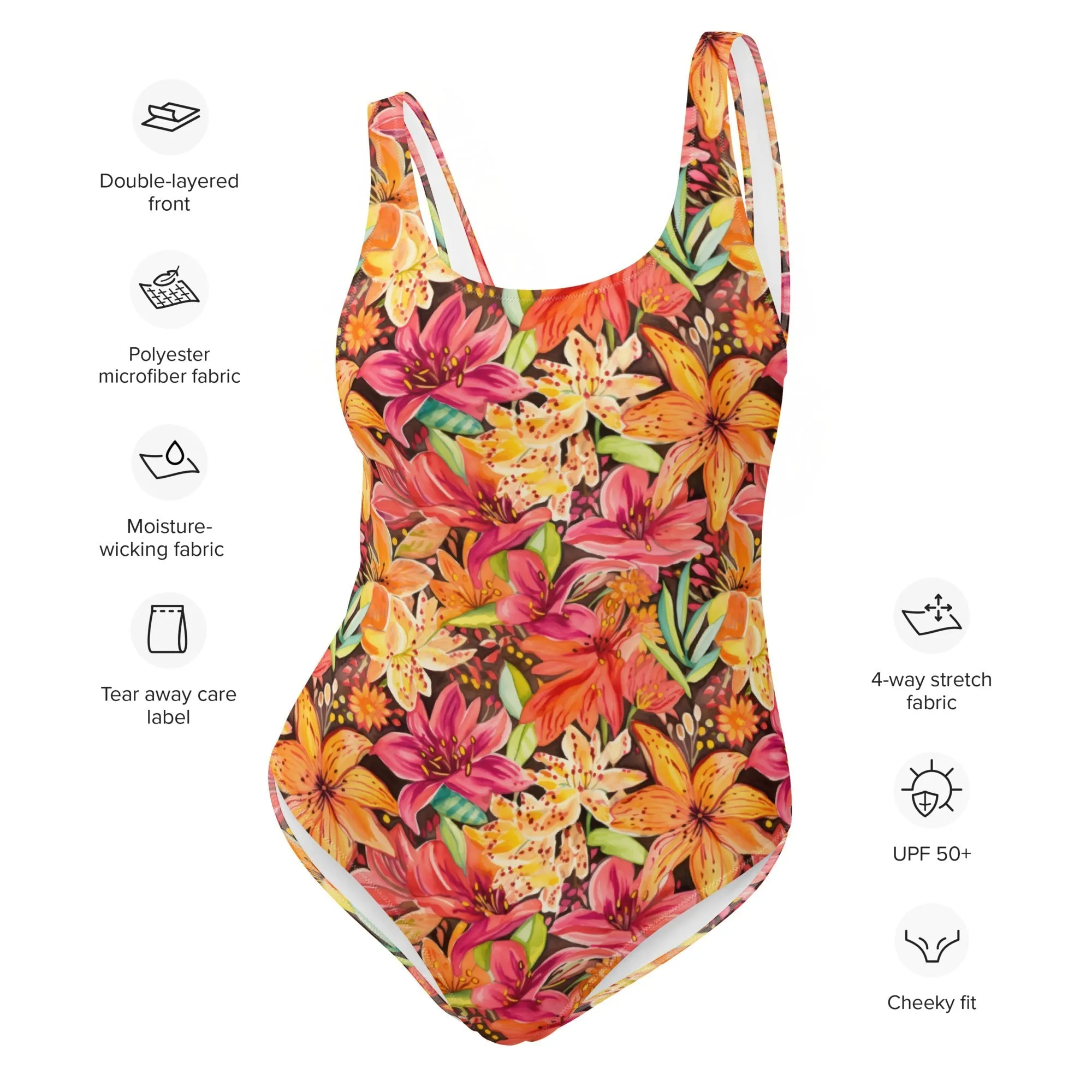 FLORIDA ECO ONE PIECE SWIMSUIT - TANGO JUNGLE