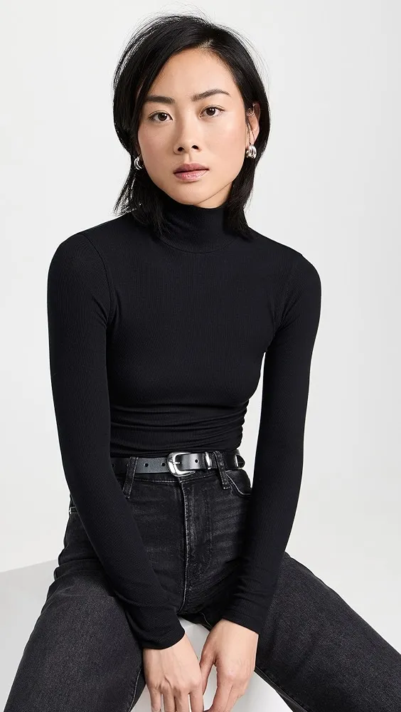 FRAME   Rib Turtleneck 