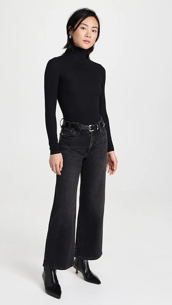 FRAME   Rib Turtleneck 