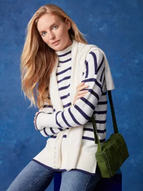 Garance Turtleneck in Stripe