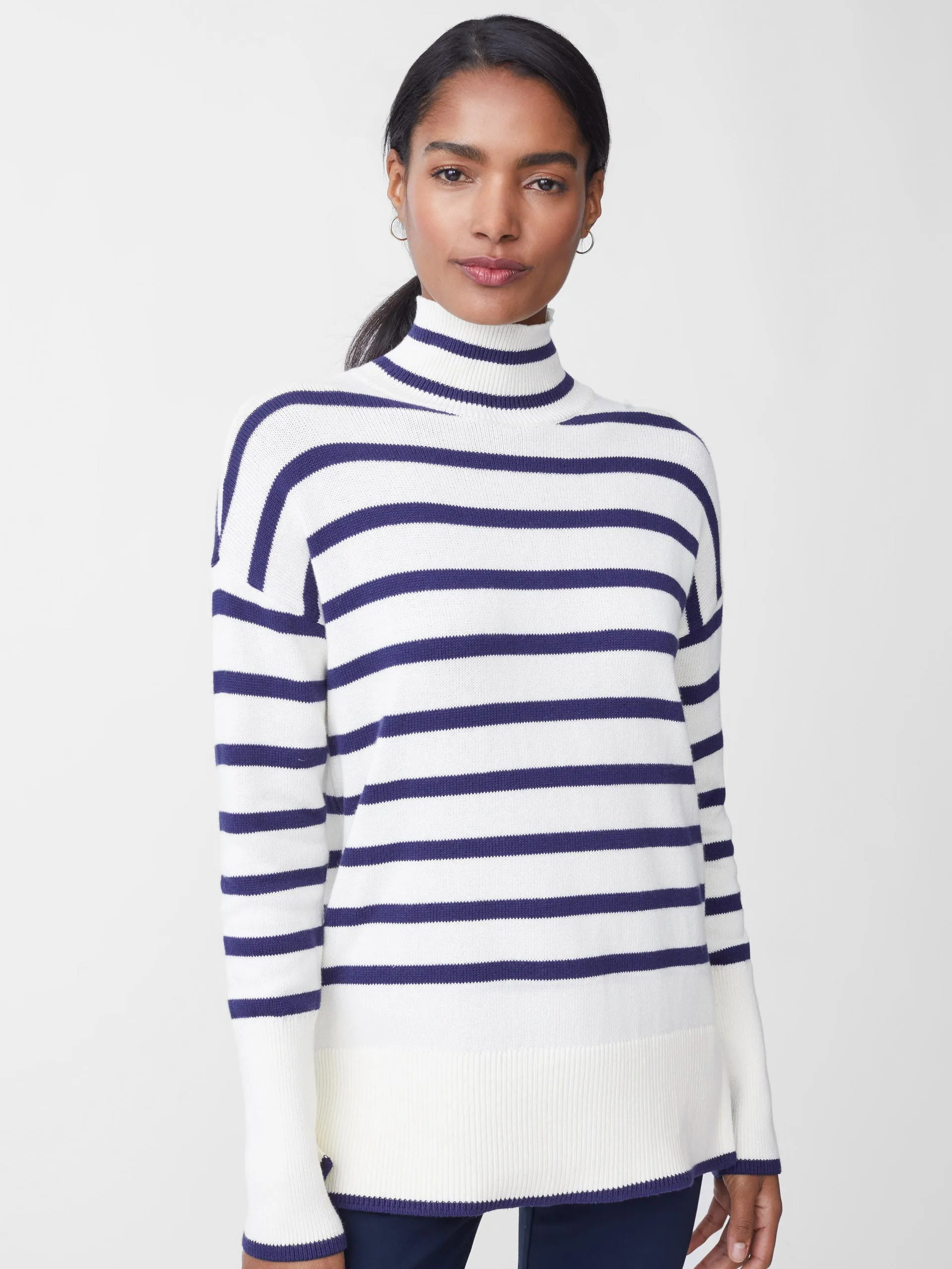 Garance Turtleneck in Stripe