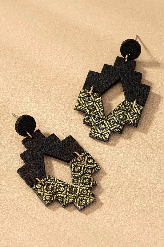 Gianna Aztec Earrings