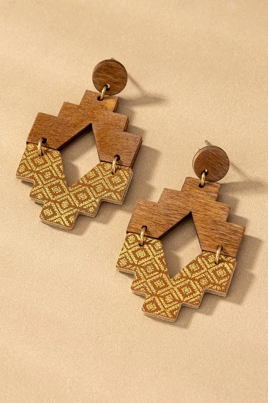 Gianna Aztec Earrings