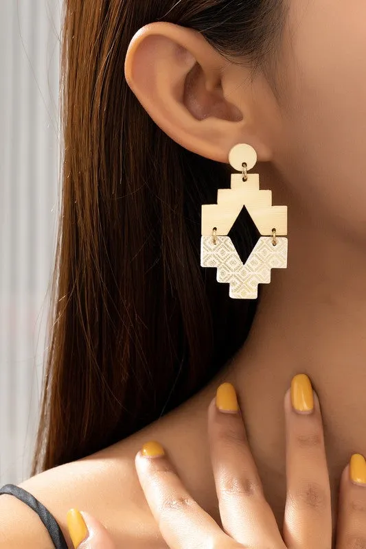 Gianna Aztec Earrings