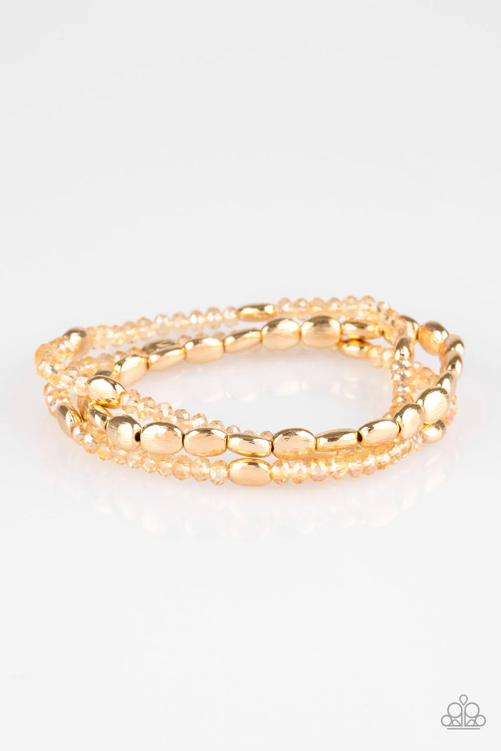 Hello Beautiful Gold-Bracelet