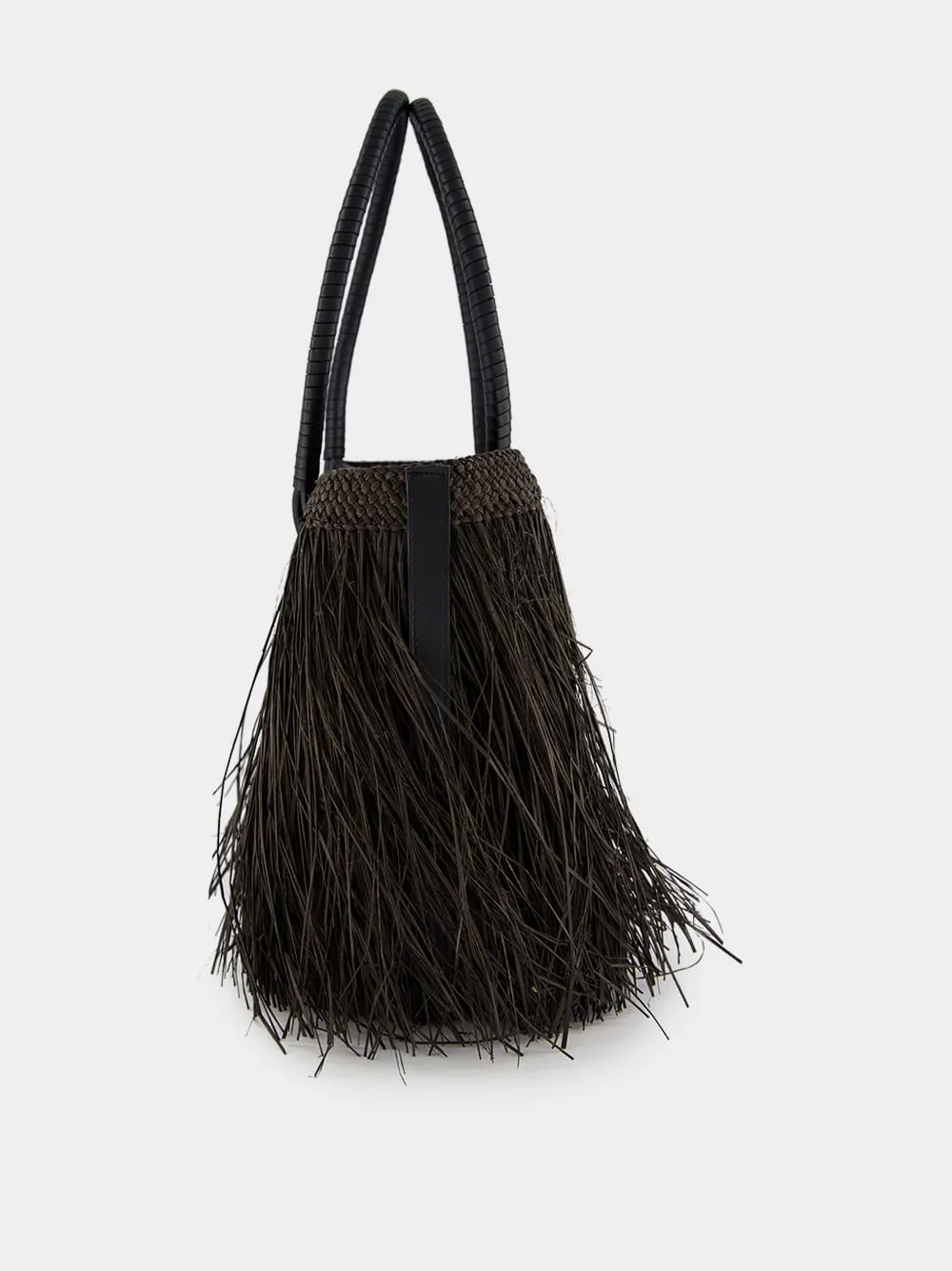 Iraca Palm Fringe Bags