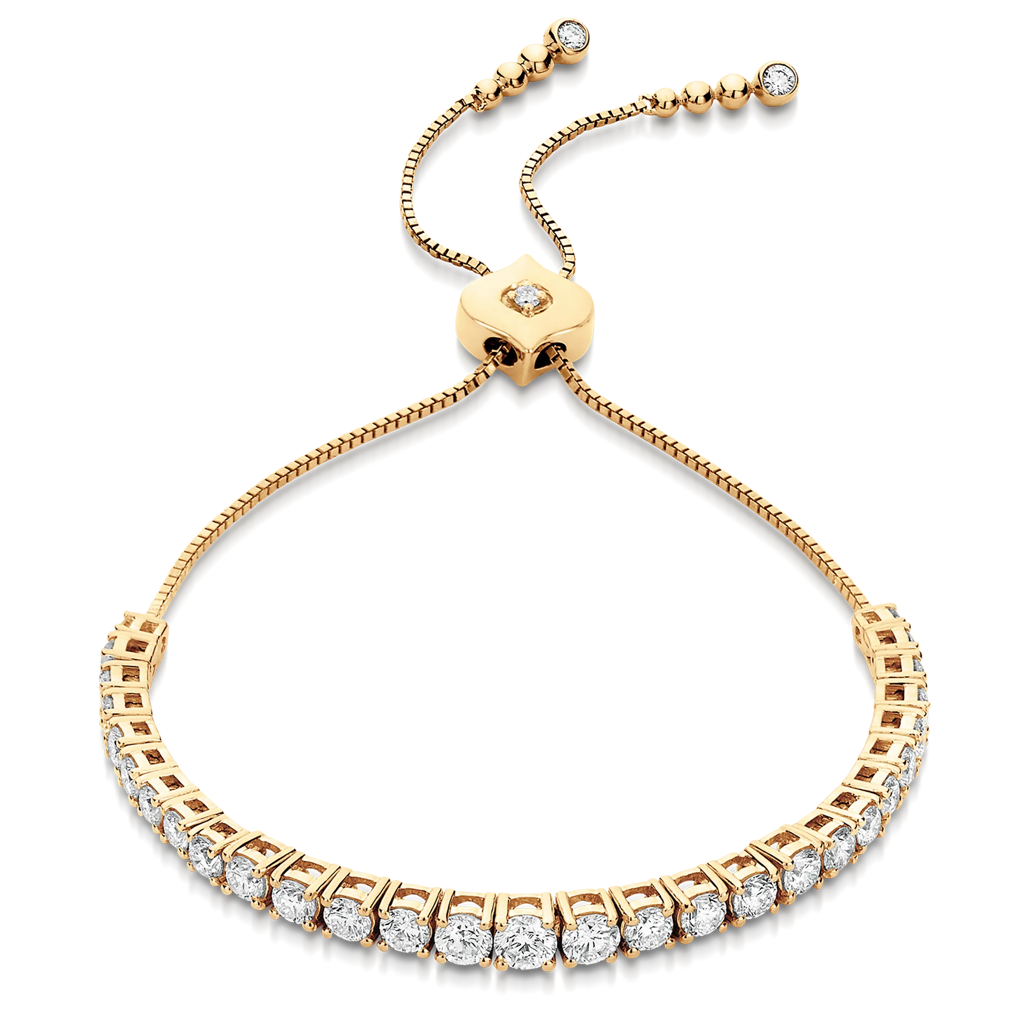 Isadora Eternity Diamond Bolo Bracelet