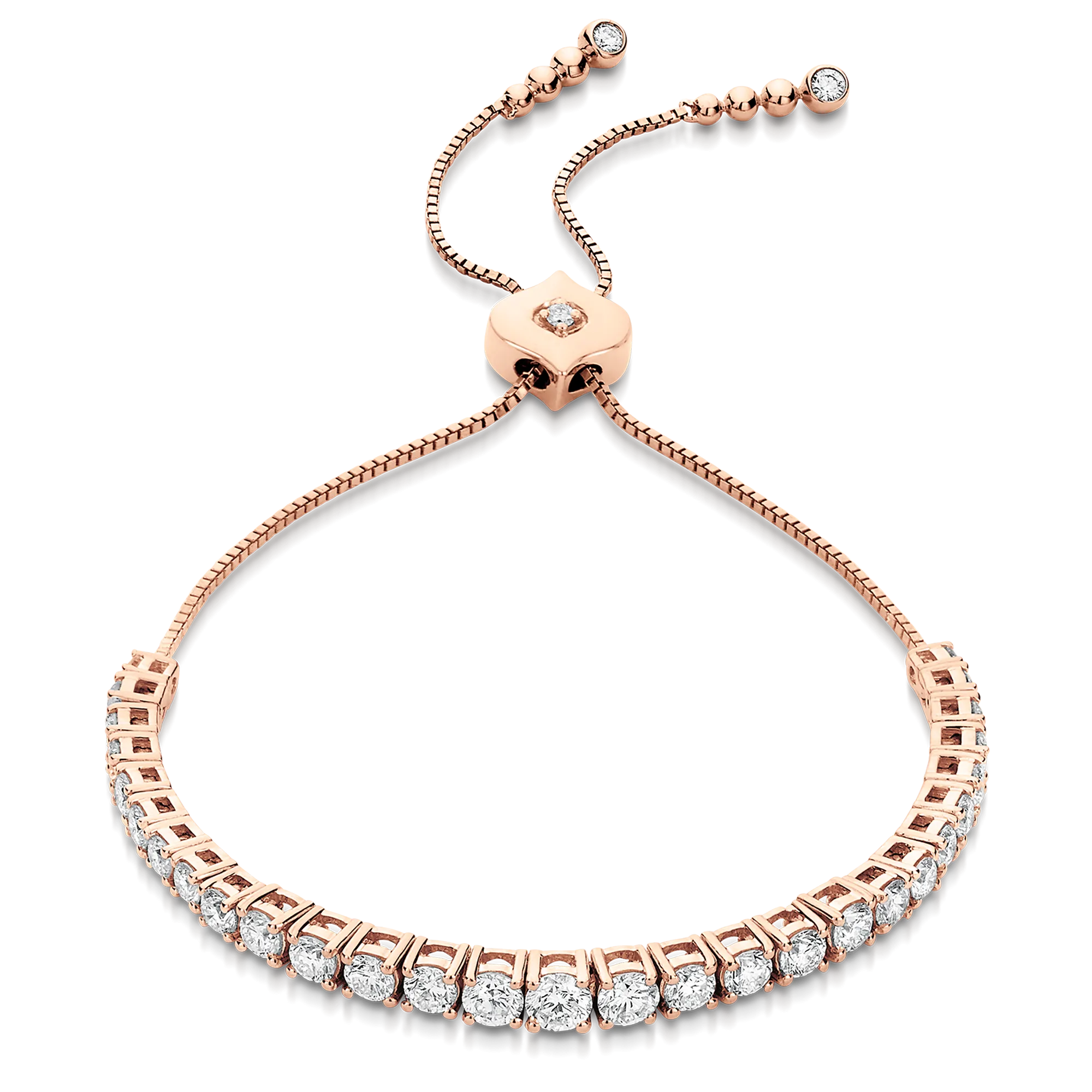 Isadora Eternity Diamond Bolo Bracelet