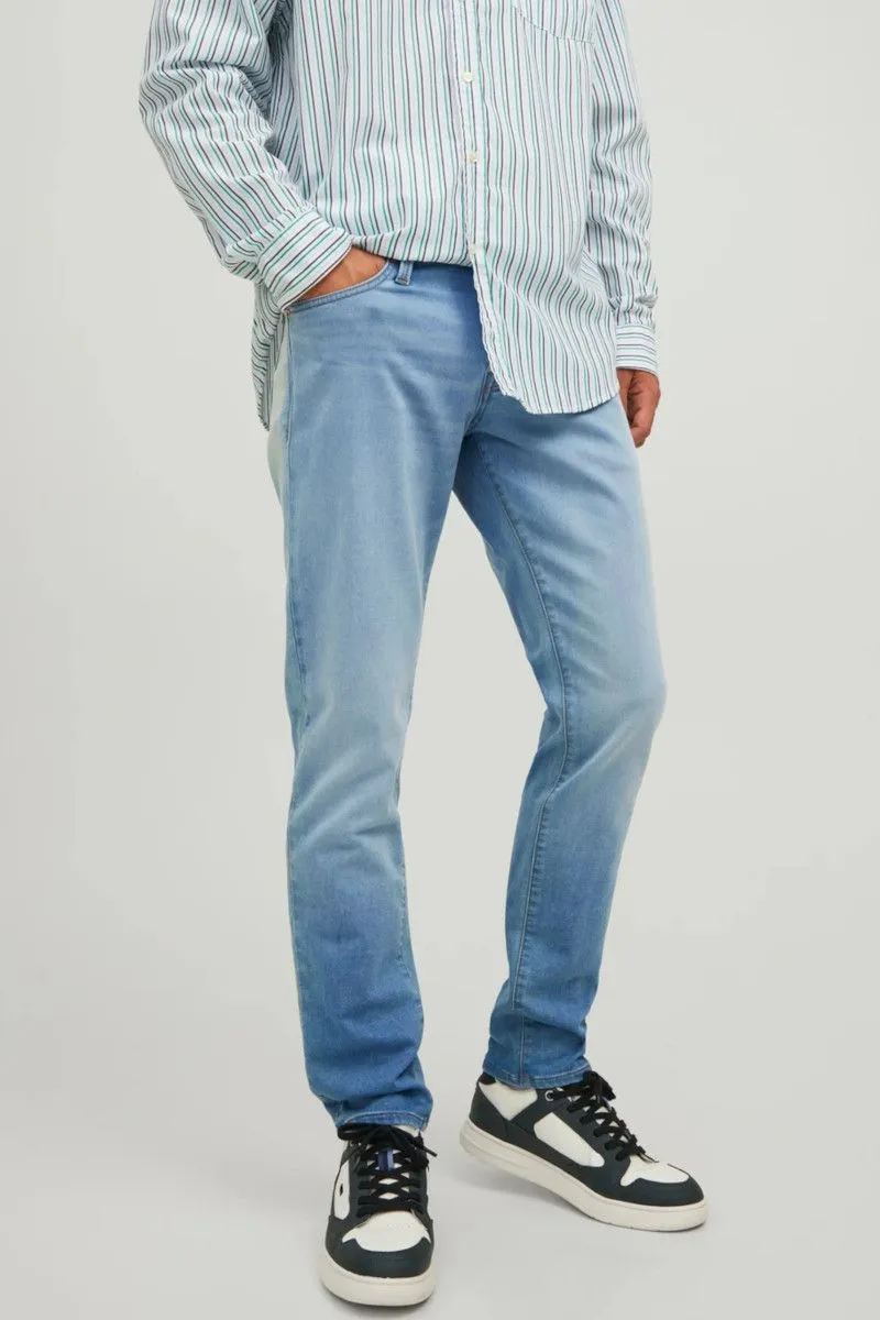 Jeans slim fit L34 uomo Azzurro