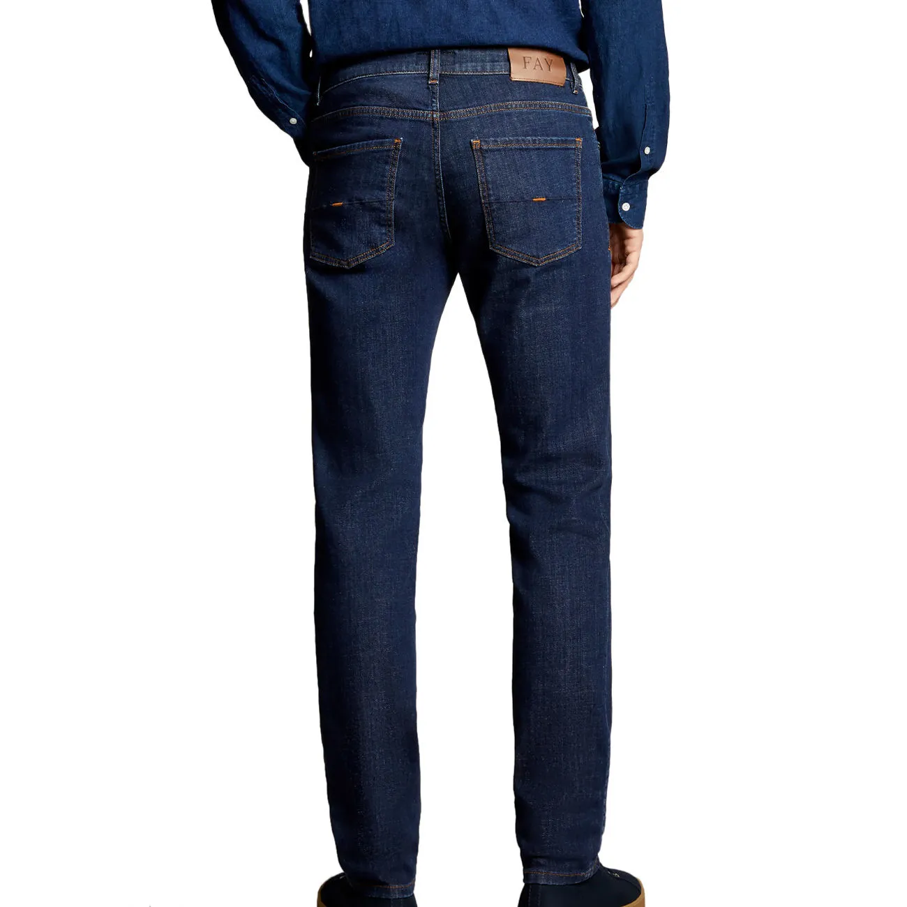 JEANS SLIM FIT Uomo Blu Denim