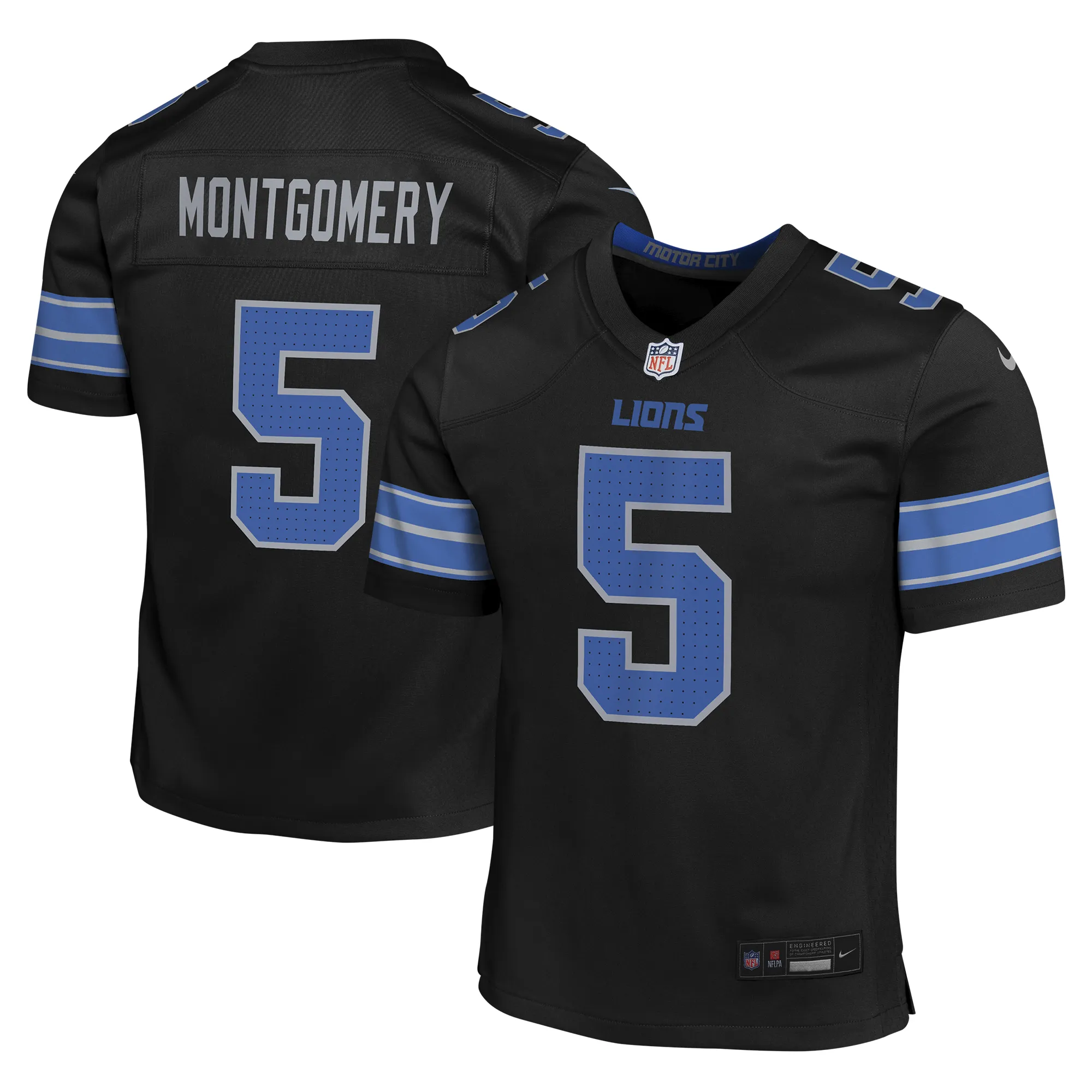 Lids Youth Nike David Montgomery Detroit Lions Alternate Player Game Jersey