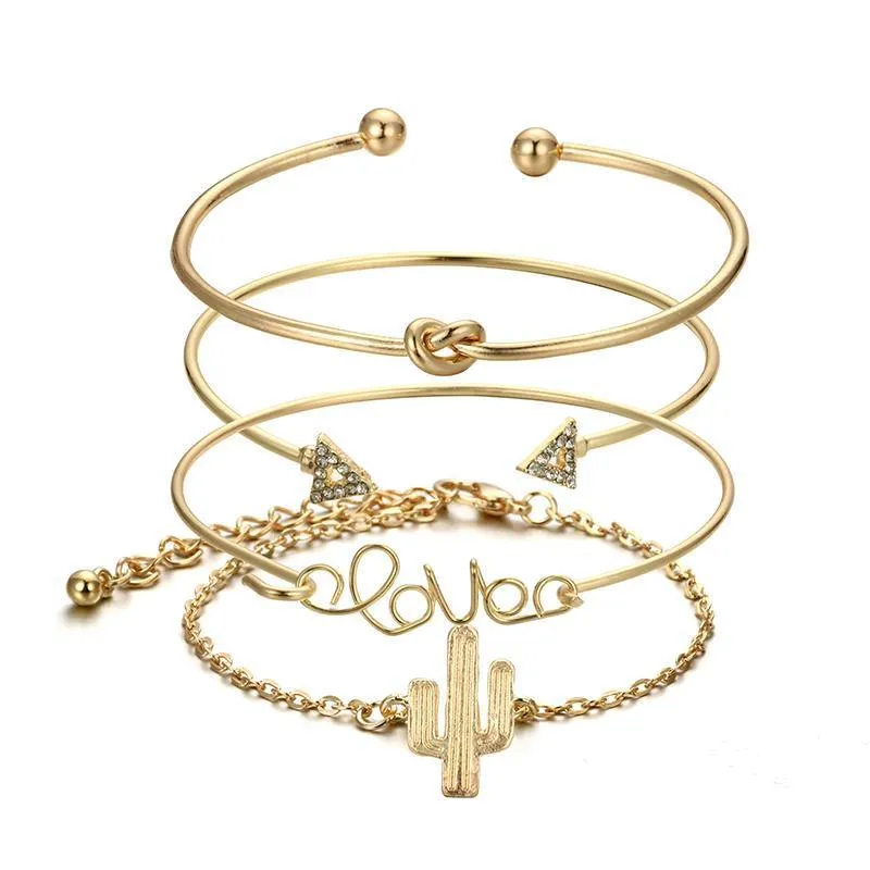 Love Bracelet Stack Set