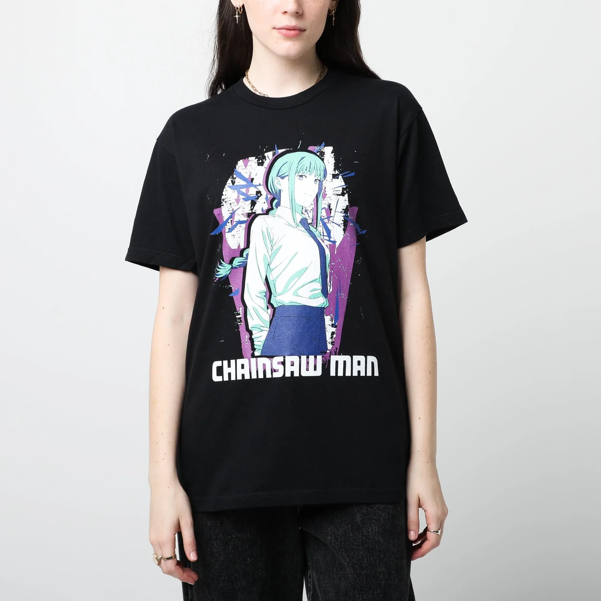 Makima High-Rank Devil Hunter Black Tee