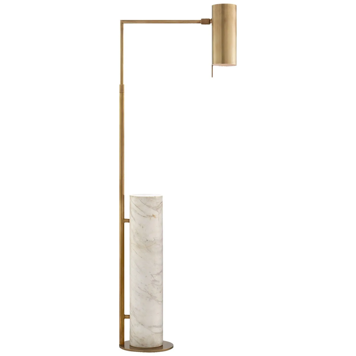 Marble Cylinder Floor Lamp