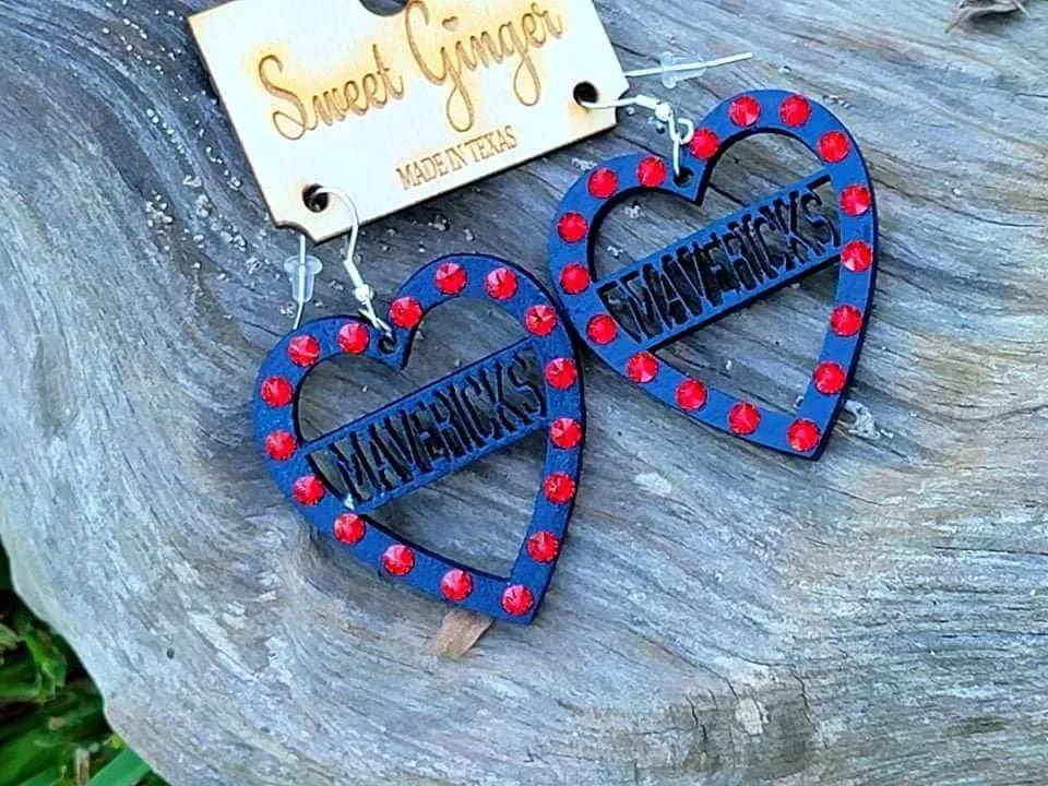 Mavericks Earrings