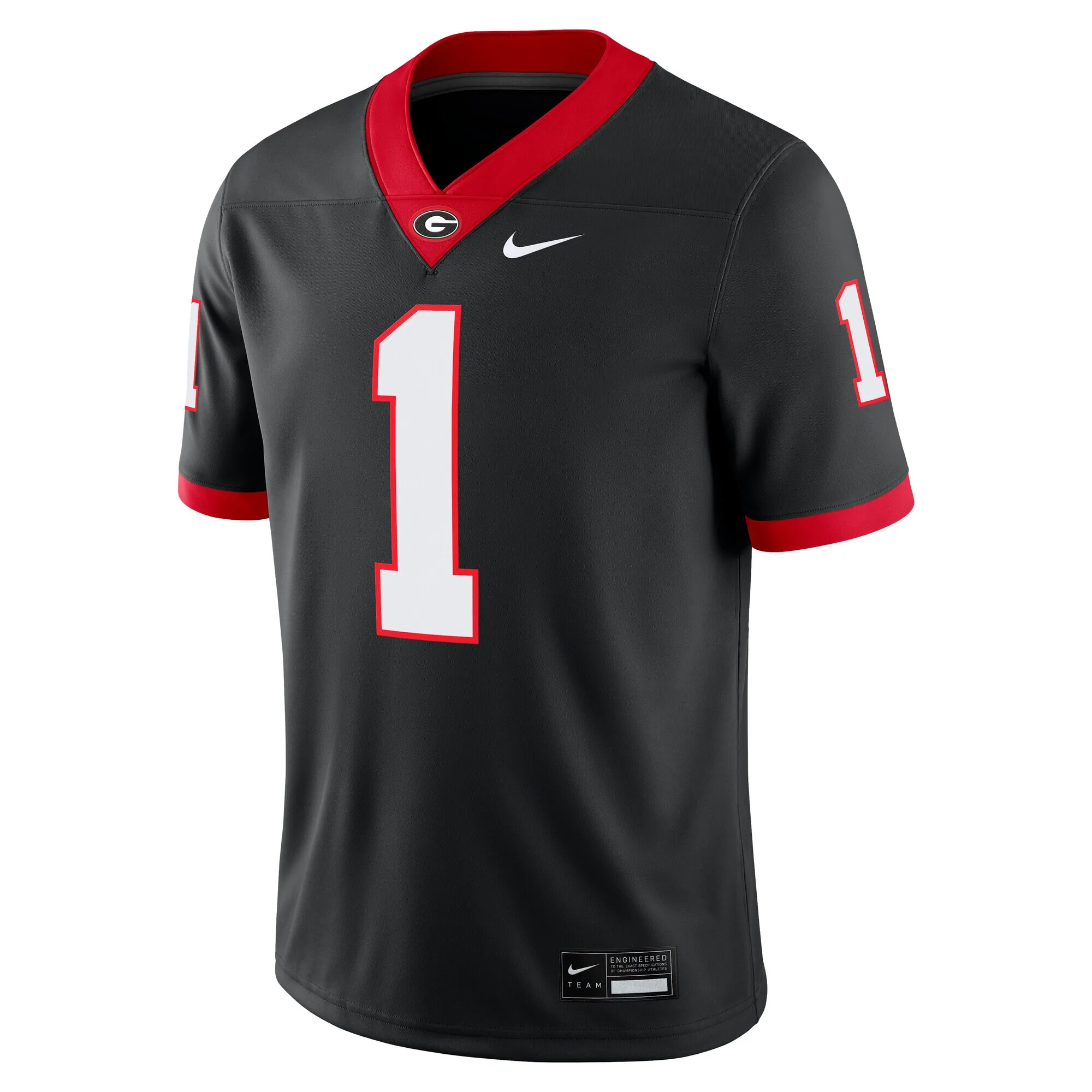 Men's Nike Black Georgia Bulldogs Alternate Game Jersey