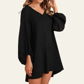 MINDY Lantern Tunic Dress