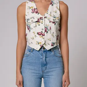 Morgan Floral Vest