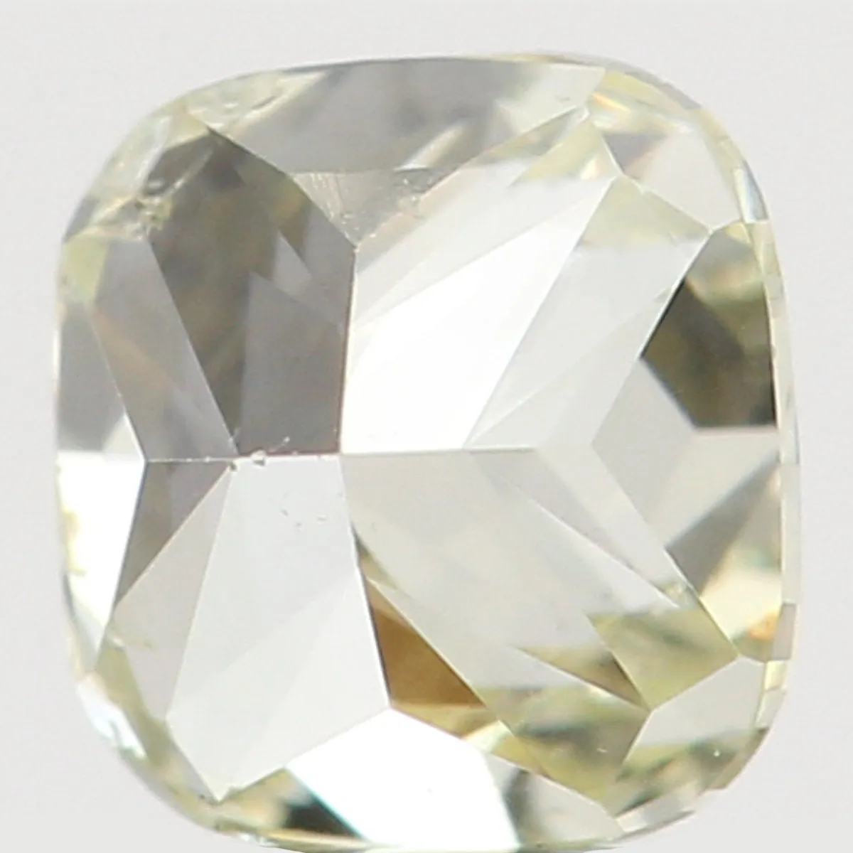 Natural Loose Diamond Cushion Yellow Color SI1 Clarity 3.20 MM 0.18 Ct L6458