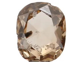 Natural Loose Diamond Oval Dark Brown Color I1 Clarity 3.70 MM 0.14 Ct KR658